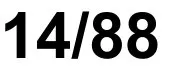 14/88 numeric code example